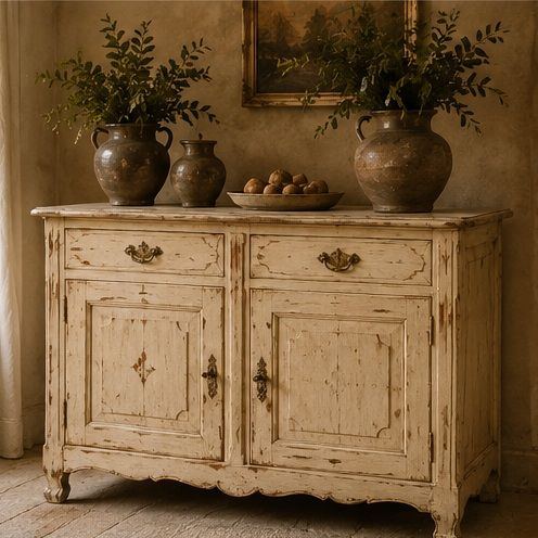 Buffet et deux corps